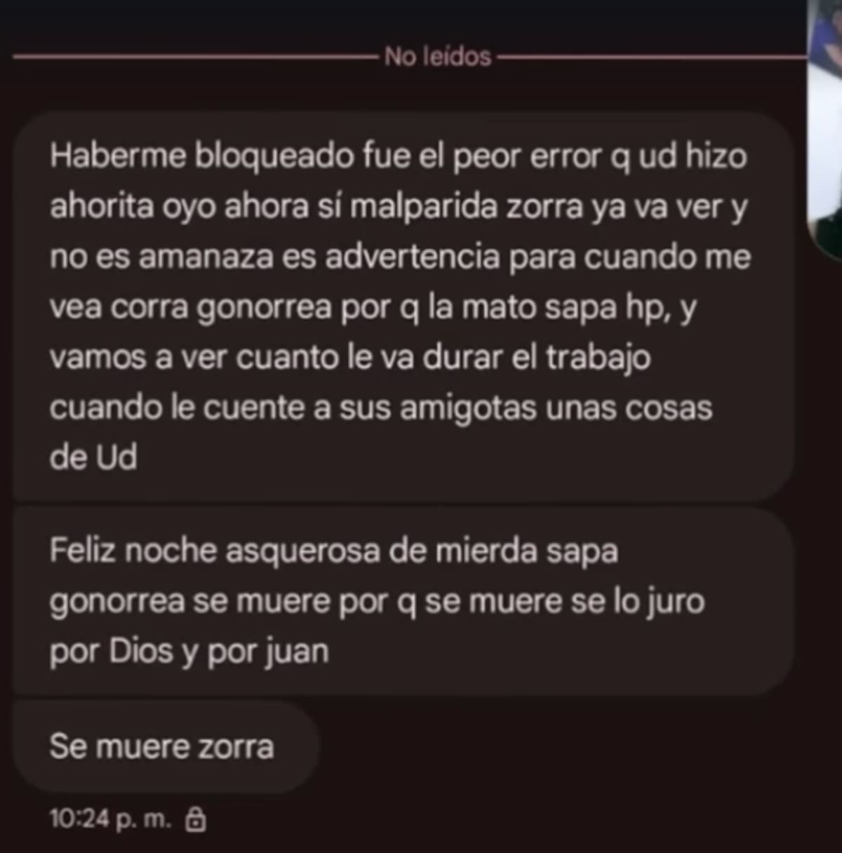 Las amenazas del presunto agresor habrían sido difundidas a través de redes sociales.