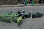 Motociclista murió tras caer debajo de un Camión en Girón