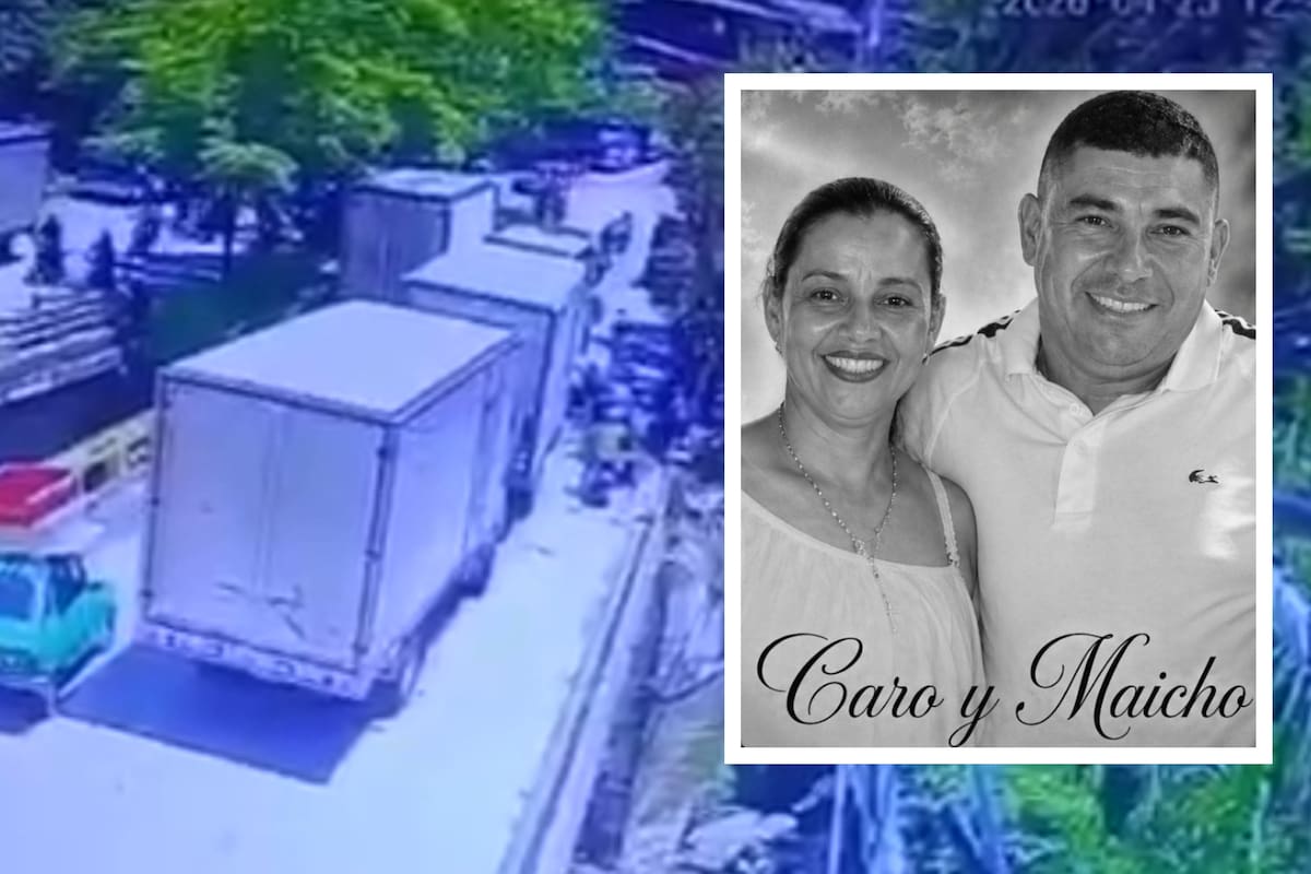 Las autoridades analizan el video del accidente que dejó como víctimas a una pareja de esposos de El Playón.