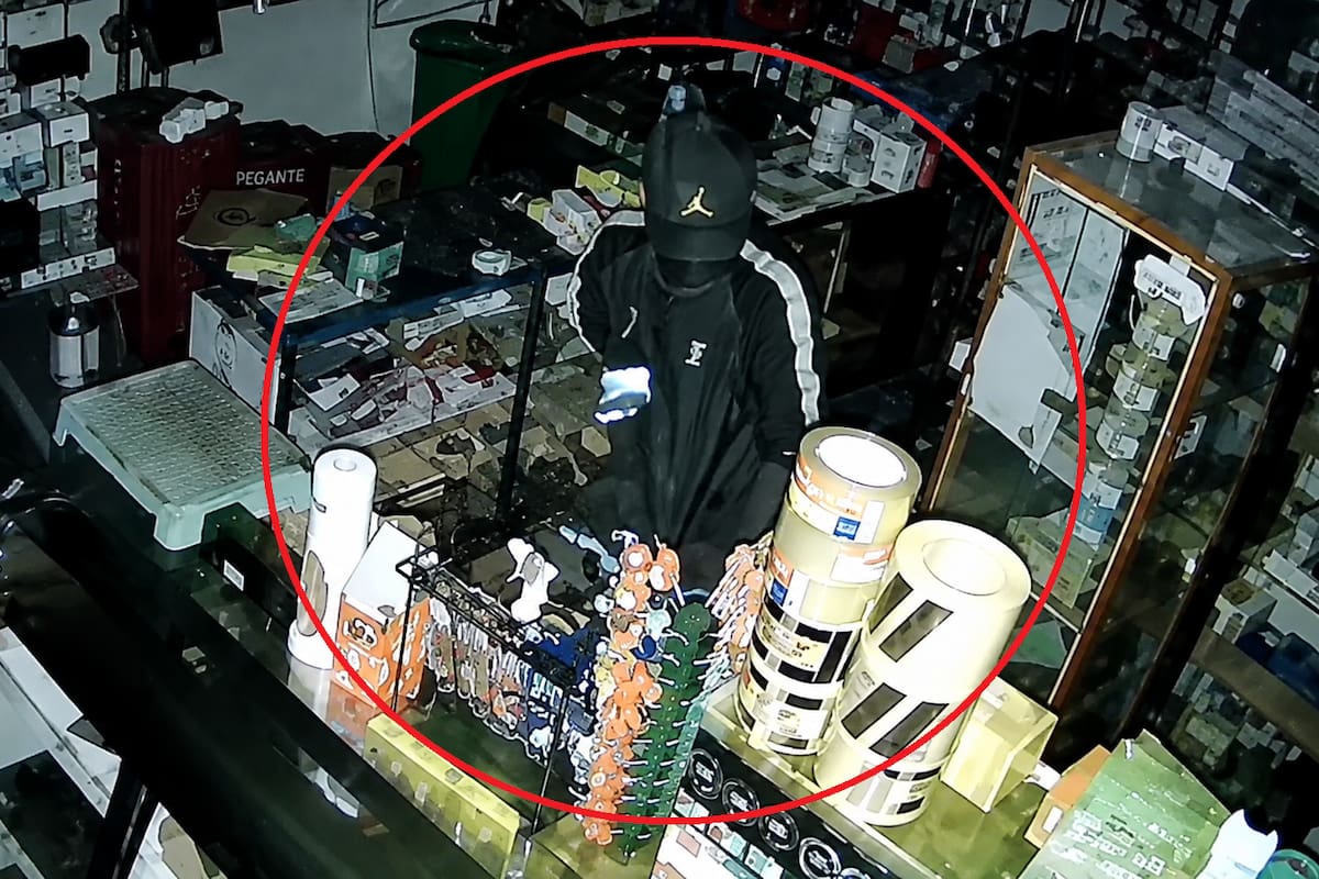 Las cámaras de seguridad permitieron identificar a uno de los presuntos responsables del robo ocurrido en zona rural de Barrancabermeja.