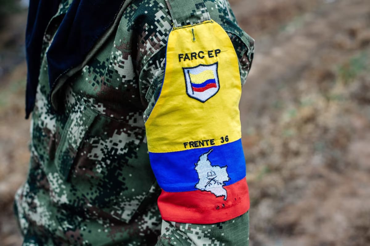 Las disidencias de las Farc nacieron luego de que hombres de este grupo armado no estuvieran de acuerdo con las propuestas en 2016. Foto: Louis Witter / ZUMA PRESS