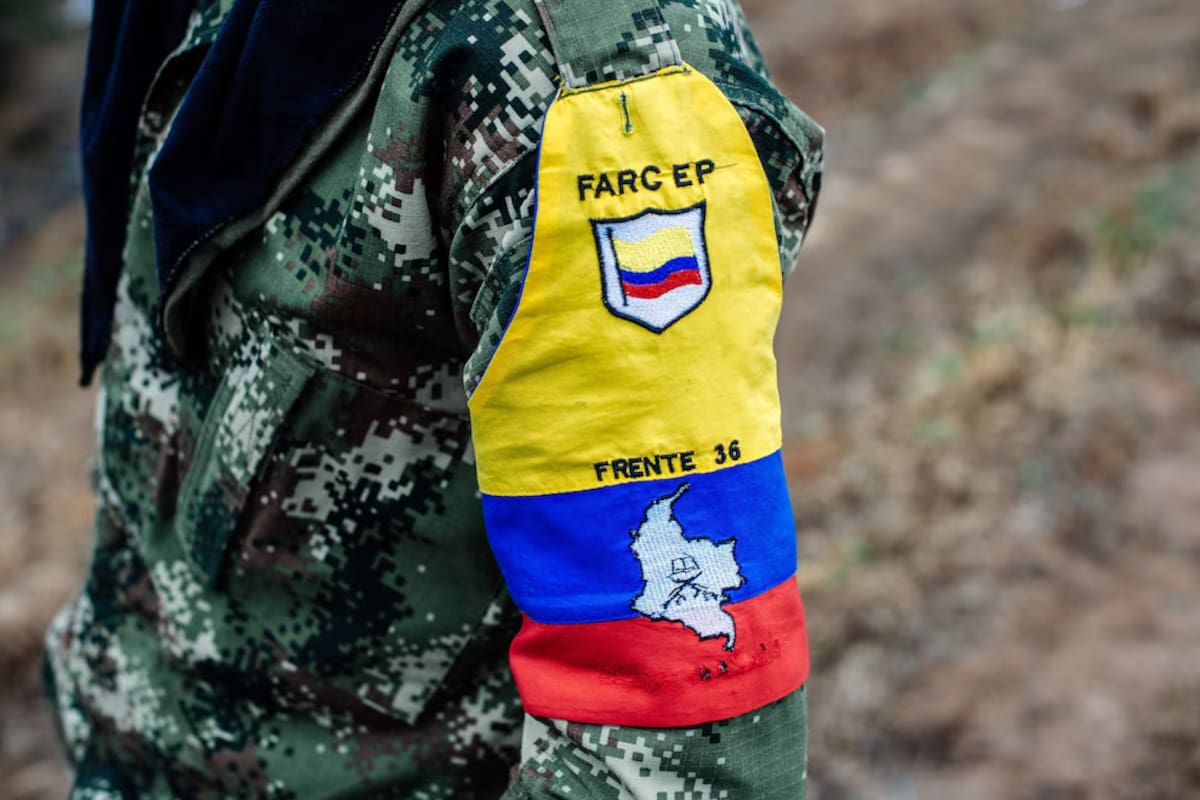 Las disidencias de las Farc nacieron luego de que hombres de este grupo armado no estuvieran de acuerdo con las propuestas en 2016. Foto: Louis Witter / ZUMA PRESS