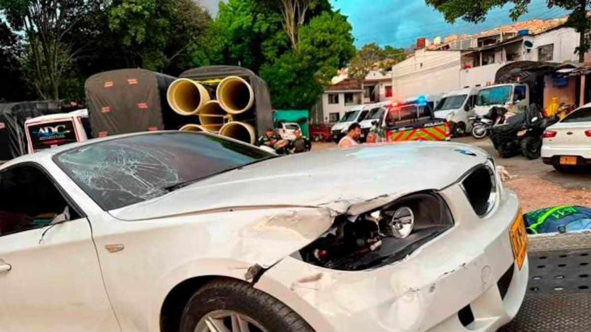 Las labores investigativas permitieron ubicar el BMW en un parqueadero del sector de Ciudad Valencia, en Floridablanca.