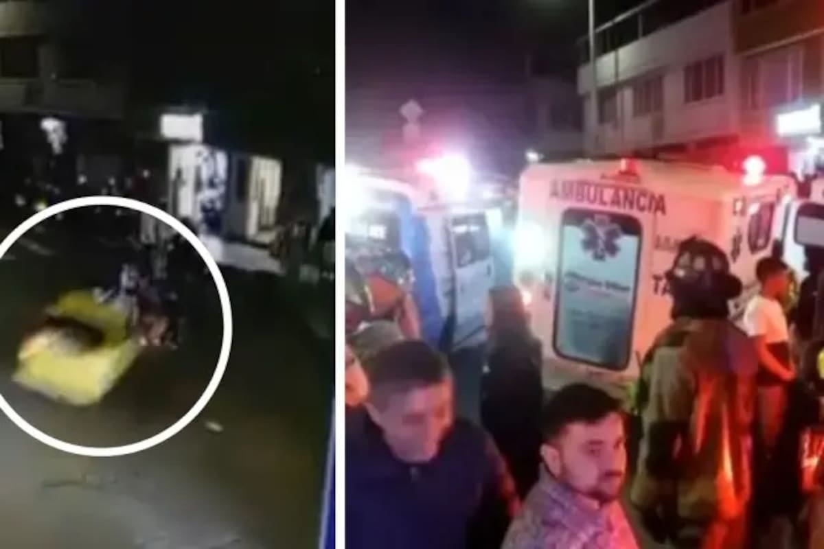 Las multas del taxi que arrolló a 11 personas en el sur de Bogotá: esta es identidad conductor ebrio