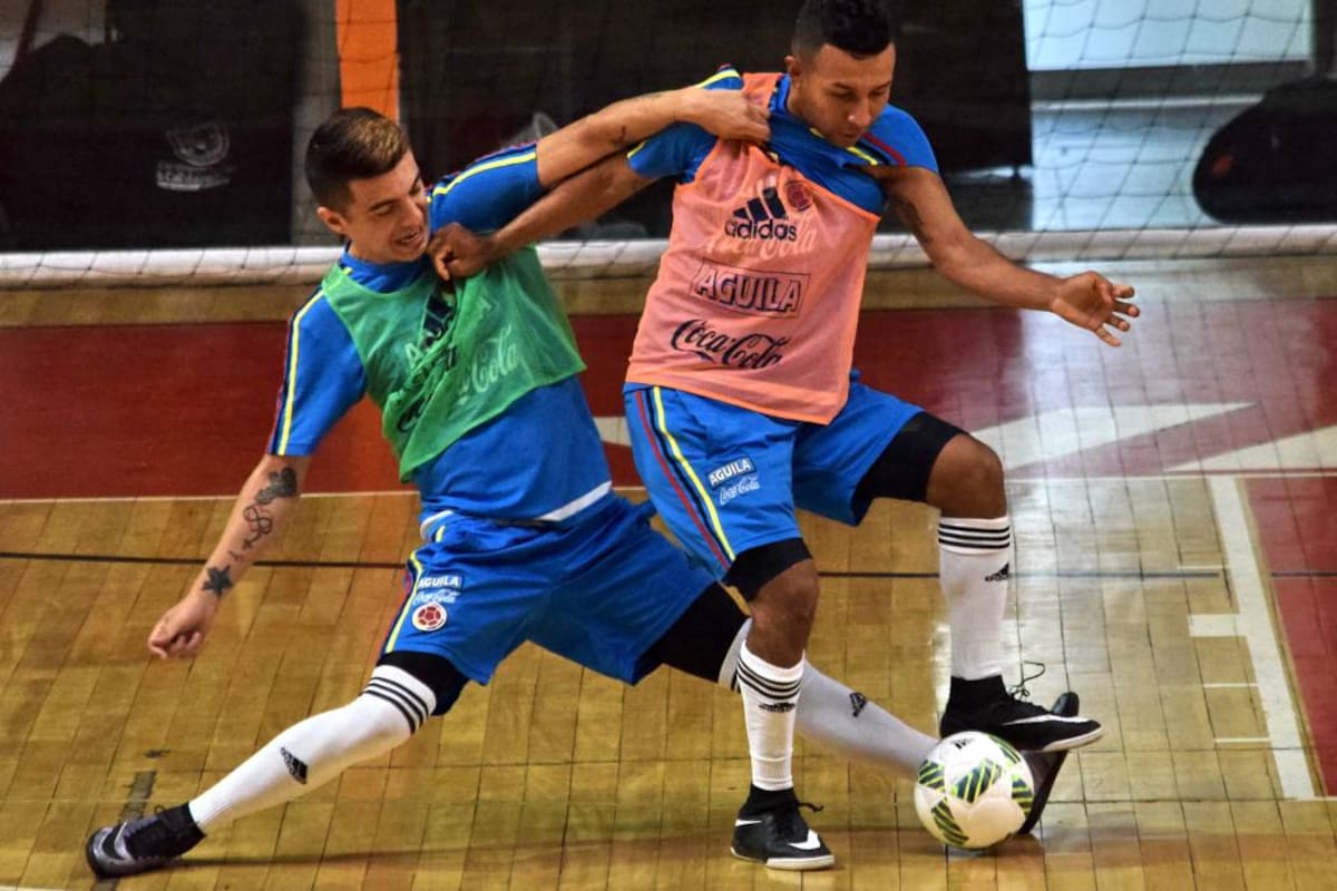 La Selección Colombia de futsal intentará clasificar en el primer puesto del grupo A del Mundial, aunque tendrá a duros adversarios como Portugal, Uzbekistán y Panamá. (Foto: Colprensa / VANGUARDIA LIBERAL)