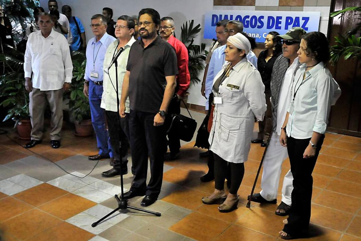 La guerrilla de las Farc dice que no aceptará concentración, sino zonas de tránsito. (Foto: Colprensa / VANGUARDIA LIBERAL)
