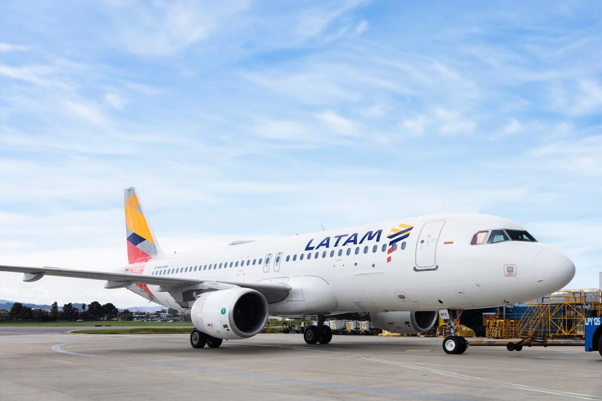 LATAM Airlines Colombioa vuiela a 18 destinos nacionales. // Cortesía