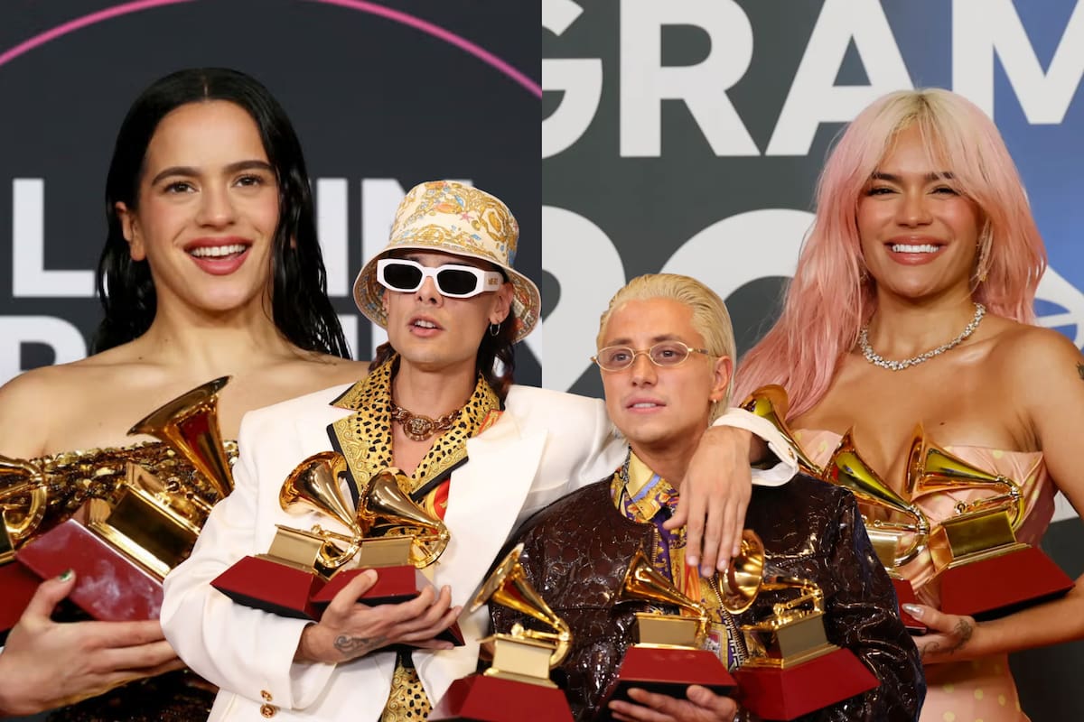 La colombiana Karol G y la española Rosalía brillan entre los nominados a los Latin Grammy con siete candidaturas, empatadas con los argentinos Ca7riel & Paco Amoroso y el uruguayo Jorge Drexler. Foto: recreada