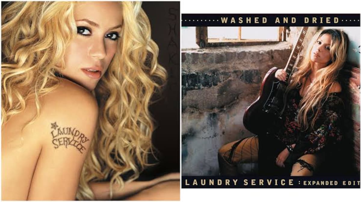 ¡Shakira, de fiesta! Celebra 20 años del estreno de su álbum ‘Laundry Service’. Fotos tomas de Instagram.