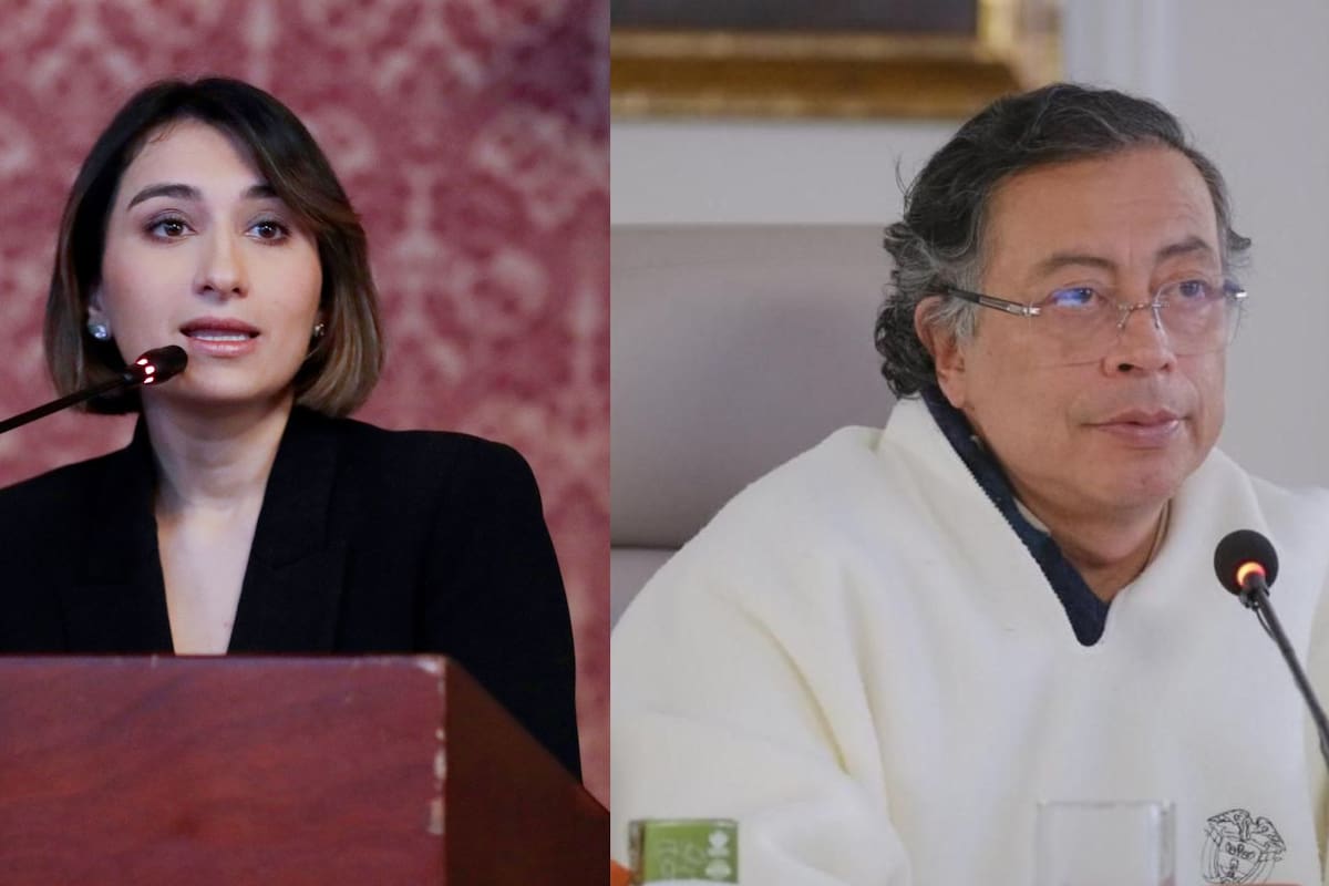 La exministra de Relaciones Exteriores de Colombia, Laura Sarabia, renunció a su cargo. // Foto: EFE - Carlos Ortega.