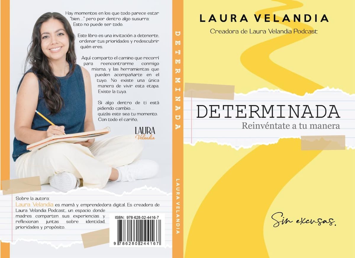 La santandereana Laura Velandia relata cómo la maternidad transformó su vida y dio origen a una guía de autoconocimiento que presentará este 10 de agosto en Bucaramanga.