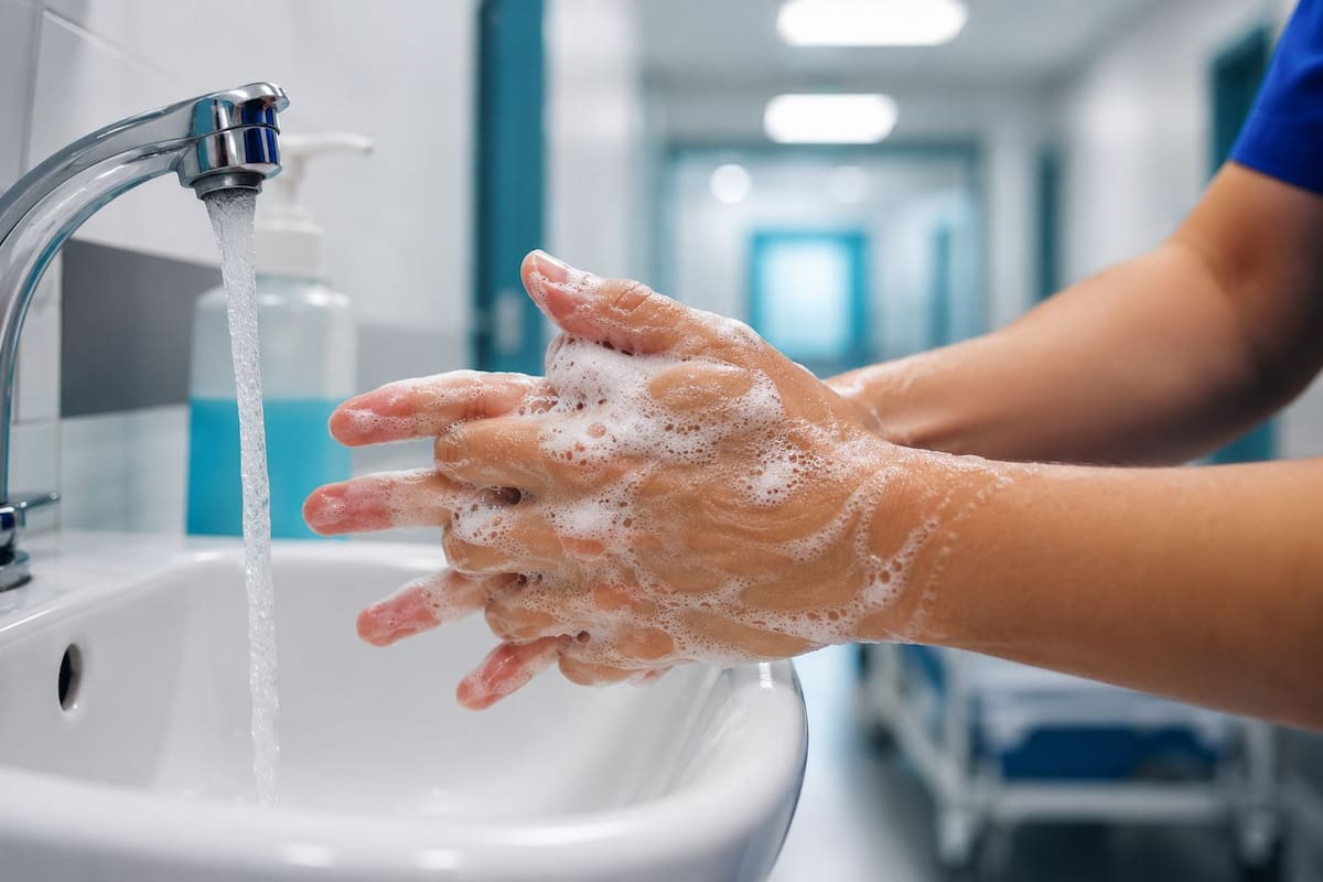 El lavado frecuente de manos sigue siendo una de las medidas más efectivas para prevenir infecciones y salvar vidas.
Foto generada con IA específicamente para esta nota