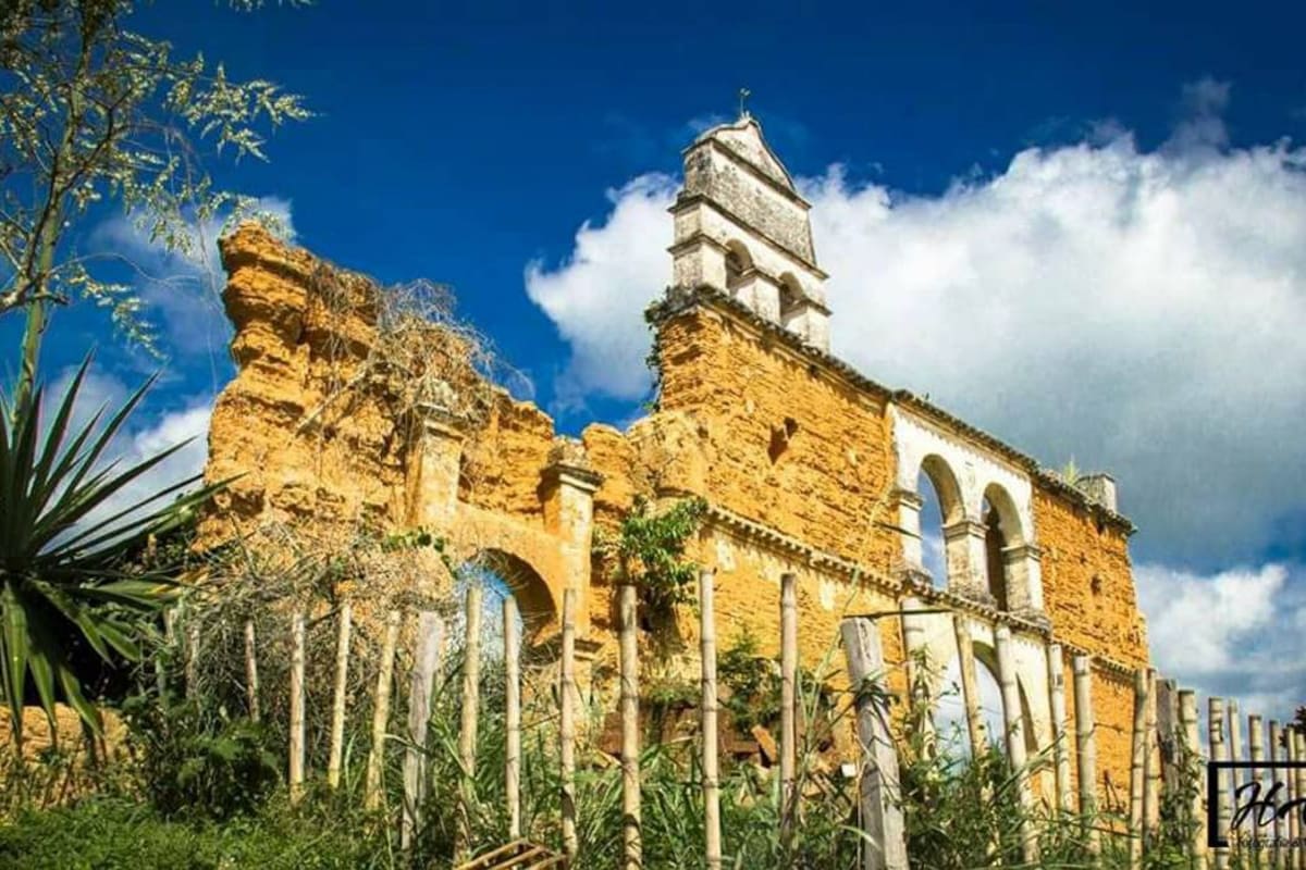 Las ruinas de Cantabria se ubican en la vereda del mismo nombre y son los vestigios de lo que fue la primera fundación del casco urbano de Lebrija. (Foto: Suministrada / VANGUARDIA LIBERAL)