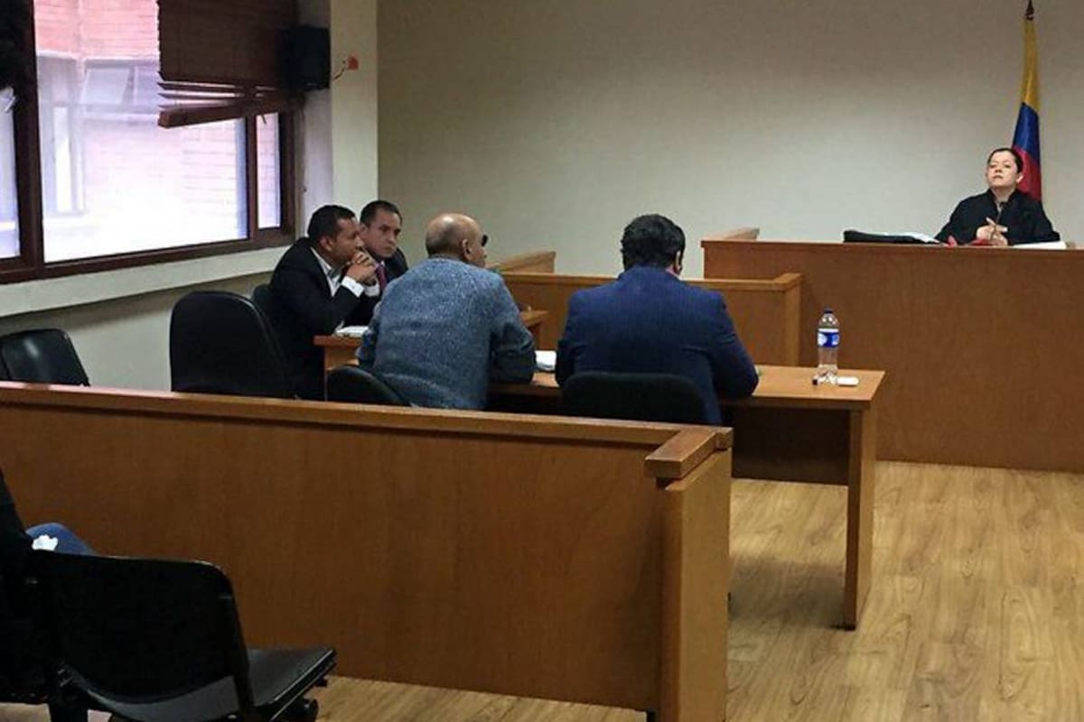 Se cumplió la legalización de captura del exfiscal Díaz. (Foto: Colprensa /VANGUARDIA LIBERAL )