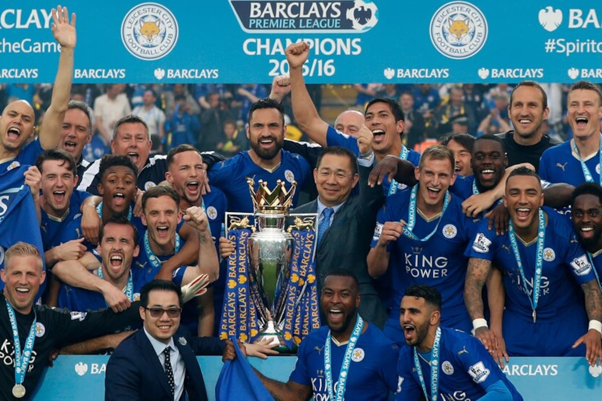 Leicester City campeón Premier League 2016. Foto: Premier League