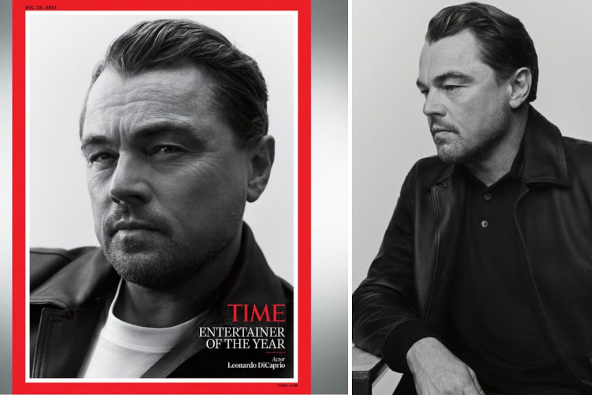 Leonardo DiCaprio hace historia: nombrado Artista del Año 2025 en revista Time.