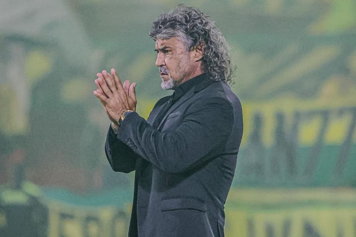 Leonel Álvarez, entrenador de Atlético Bucaramanga, se refirió a la victoria 1-0 ante Santa Fe, en el inicio de los cuadrangulares semifinales de la Liga BetPlay II de 2025.