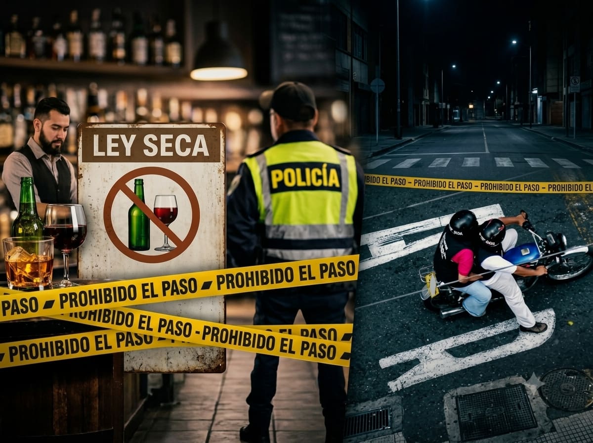Ley seca, restringir el parrillero en motocicleta y limitar la circulación de vehículos de carga en Bucaramanga y el área metropolitana, son algunas medidas por posesión presidencial.