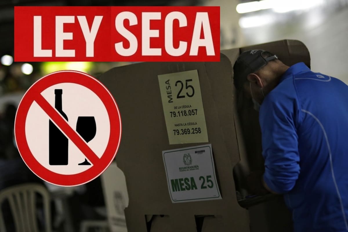 En la capital colombiana, Bogotá, se decretó ley seca desde hoy, viernes 29 de mayo, a las 6:00 p.m.