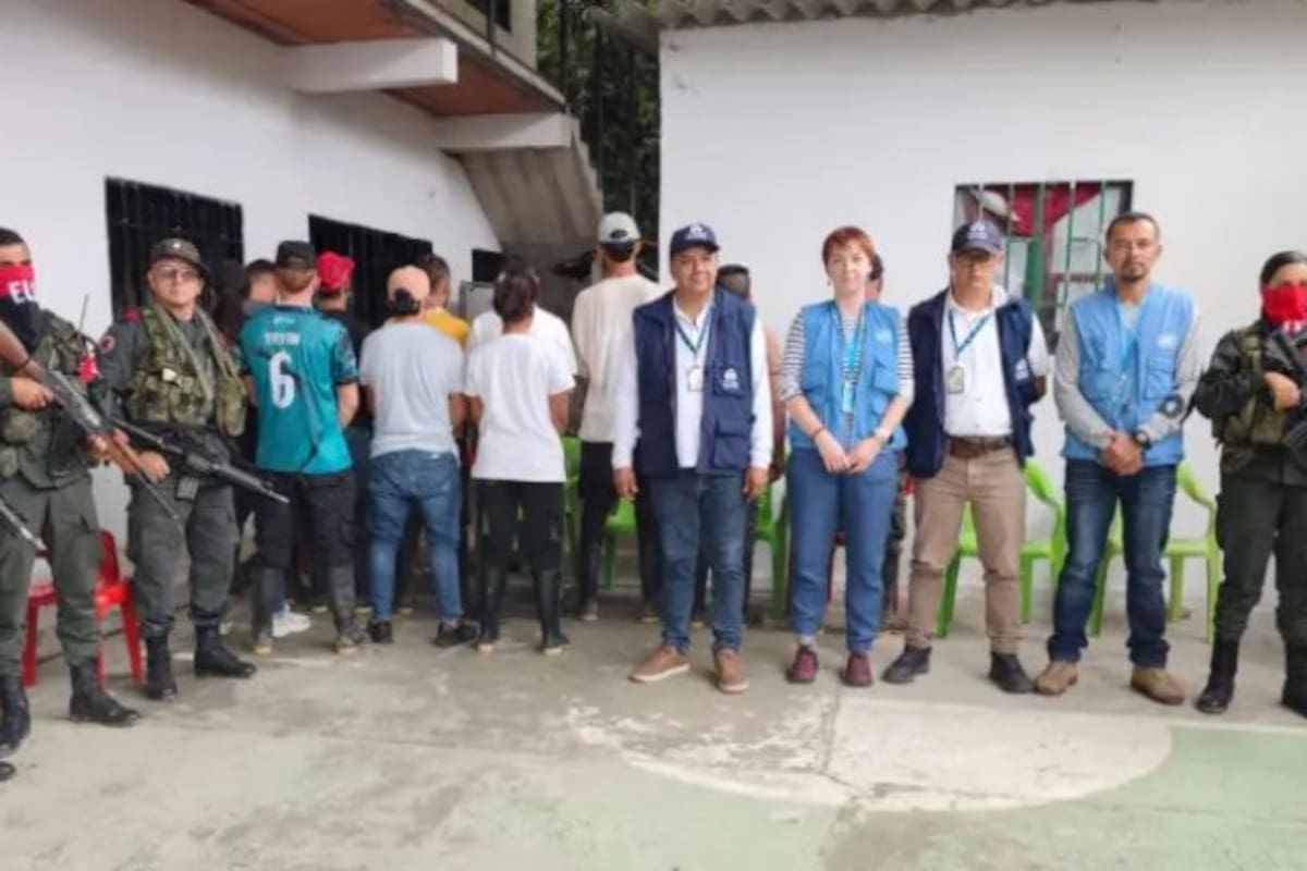 Liberan a 11 secuestrados en el Catatumbo tras una mediación humanitaria. | Foto: La Opinión.