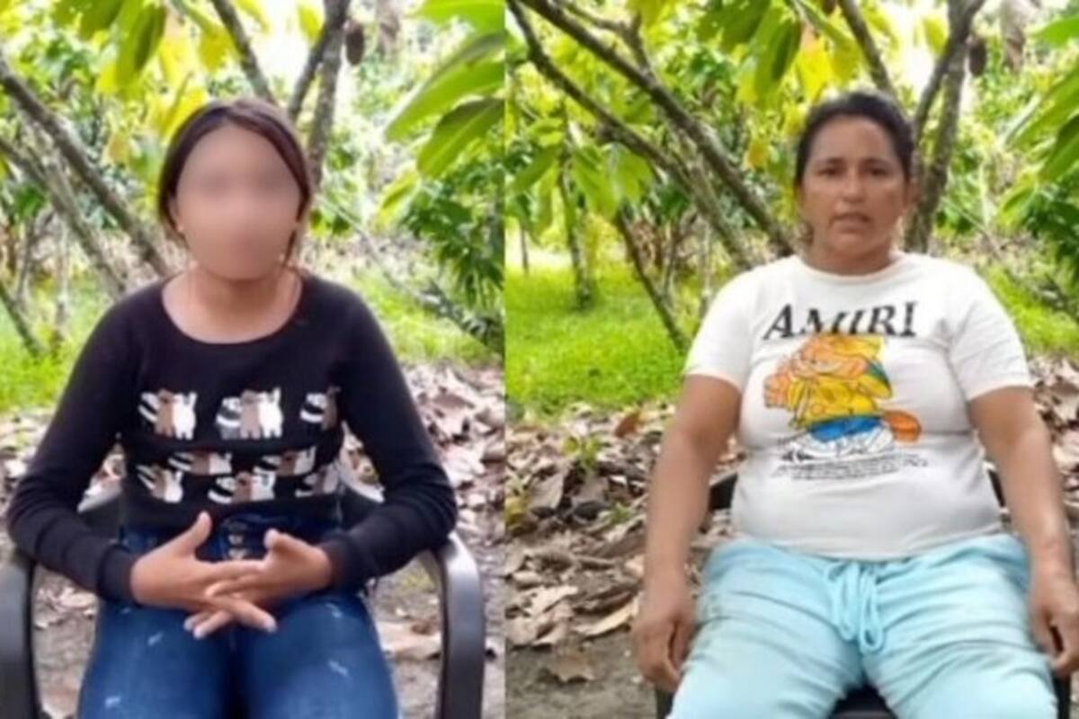 El Eln publicó un video con el testimonio de ambas y pocas horas después fueron dejadas en libertad. | Foto: Q' Hubo.