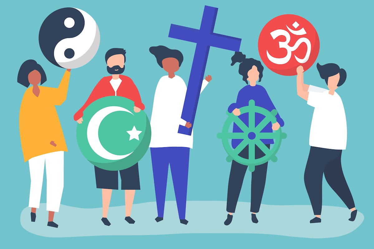 Las capillas de los conjuntos residenciales podrían pasar a ser centros multirreligiosos, según la última sentencia de la Corte Constitucional (Ilustración de Freepik / VANGUARDIA)