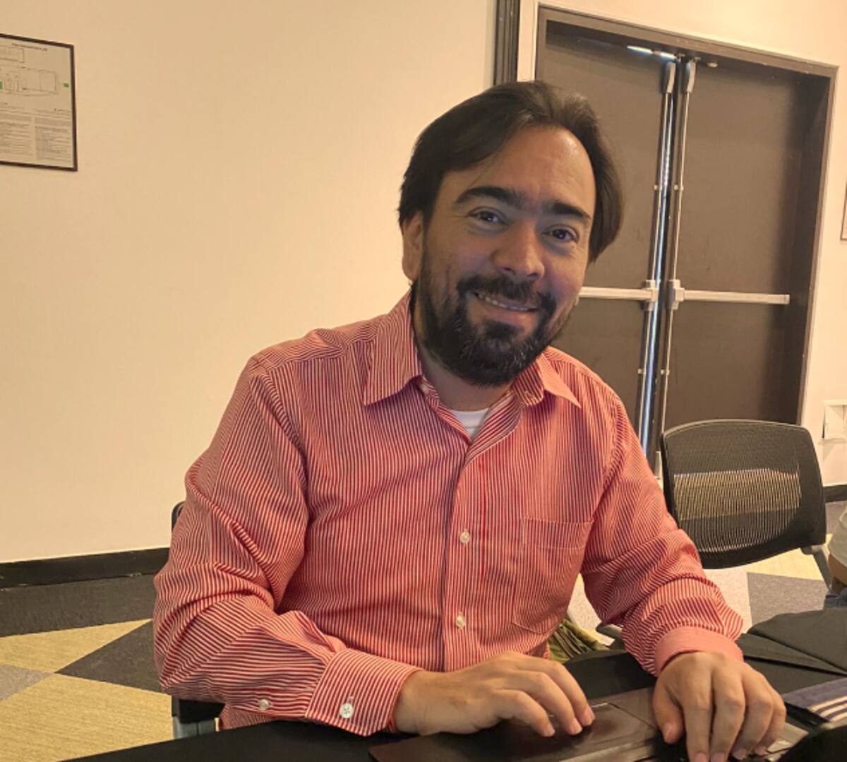 Albeiro Hernández Bautista, residente de la vereda El Pedregal.