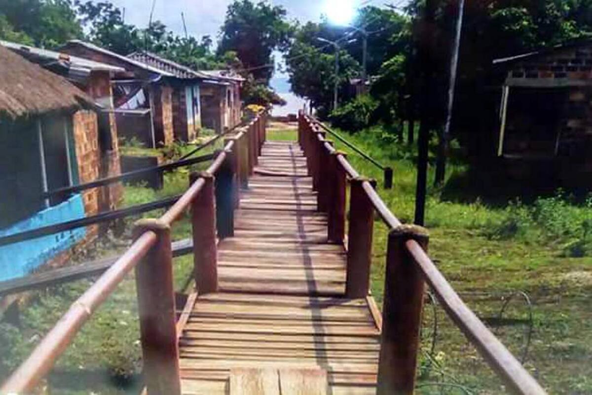 Los líderes de El Llanito advierten que no es la primera vez que son intimidados de esta manera. (Foto: Suministrada/VANGUARDIA LIBERAL)