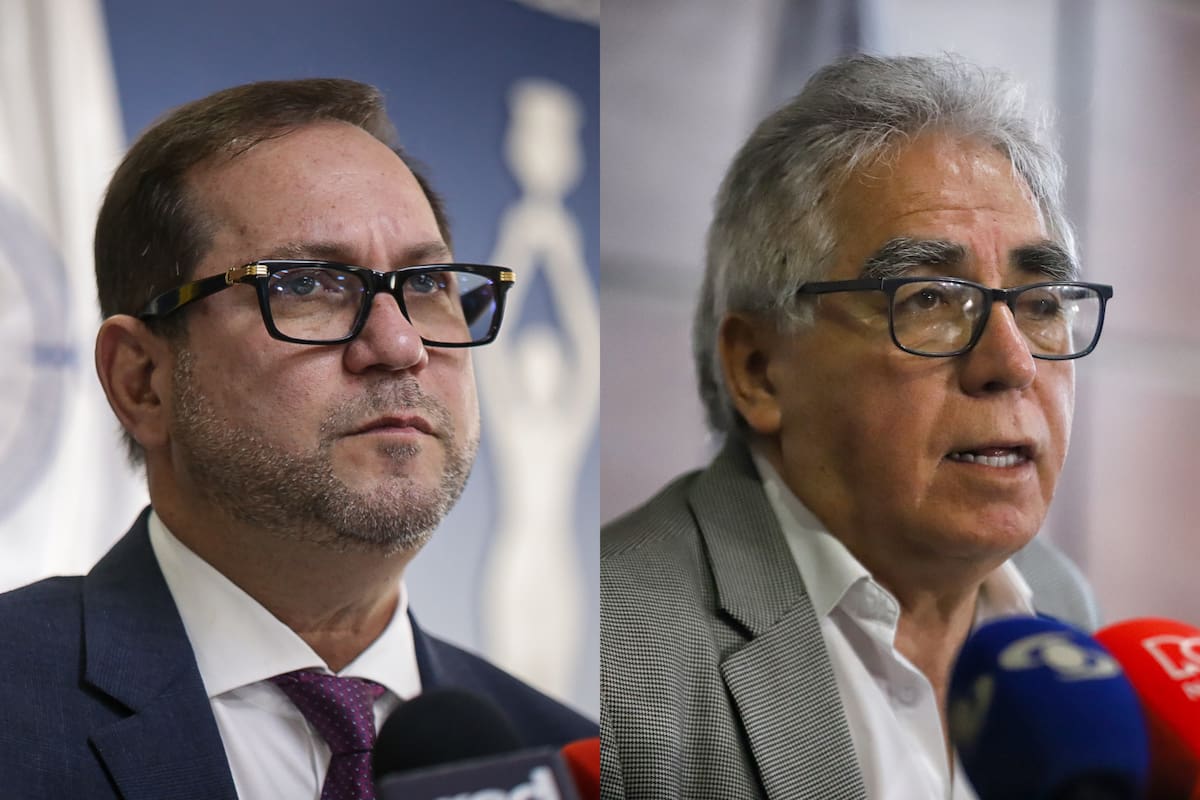 El presidente del Senado, Lidio García, solicitó a la Fiscalía que declare a esa corporación como víctima en medio del proceso judicial que se adelanta contra Augusto Rodríguez, director de la UNP, por el magnicidio de Miguel Uribe Turbay. // Fotos: Colprensa.