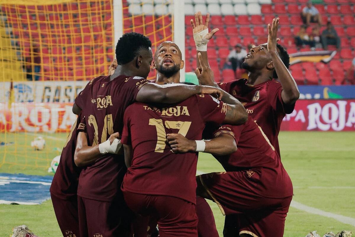 Tolima volvió a ganar y quedó como único líder del campeonato. /FOTO: Tolima