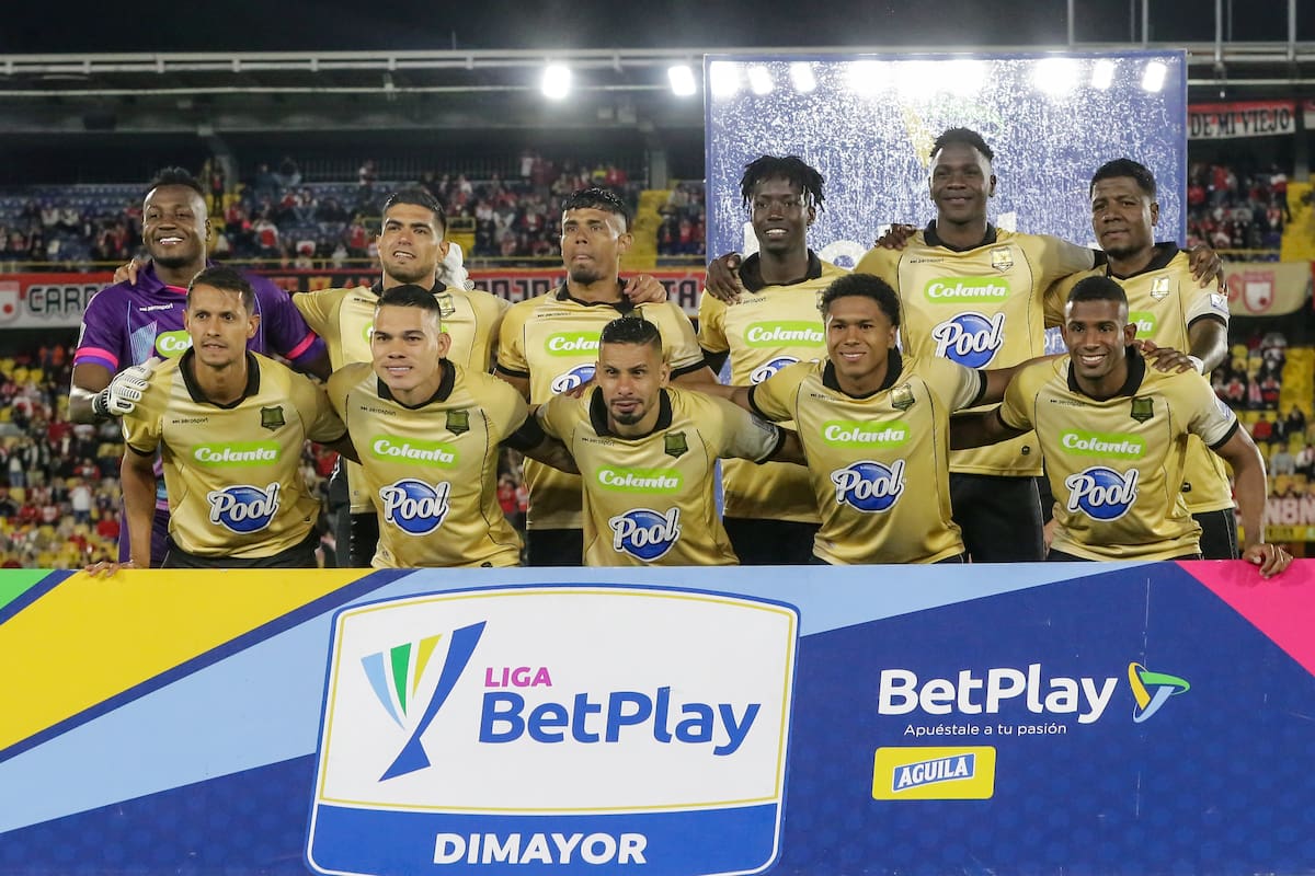 Bogotá. Enero 18 de 2026. Independiente Santa Fe enfrenta a Águilas Doradas , por encuentro válido de la Liga BetPlay I 2026 de la fecha 1, en el Estadio Nemesio Camacho el Campin. (Colprensa - Catalina Olaya).