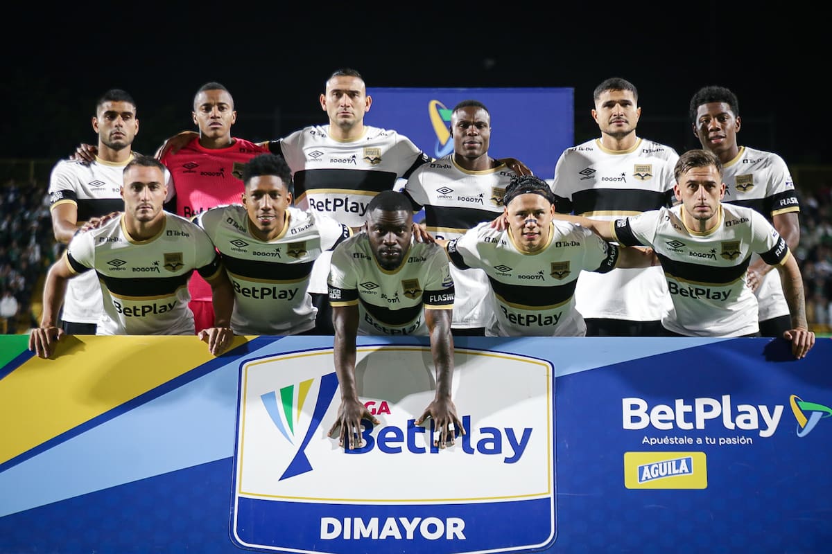 Bogotá. Febrero 11 de 2026. Internacional de Bogotá enfrenta a Deportivo Cali, por encuentro válido de la Liga BetPlay I 2026 de la fecha 6, en el Estadio Metropolitano de Techo. (Colprensa - Cristian Bayona).