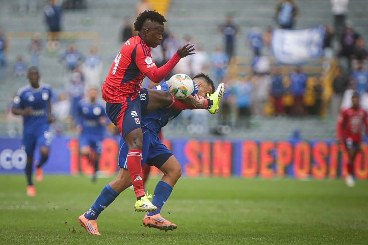 Bogotá. Febrero 01 de 2026. Bogotá. Millonarios FC enfrenta a Independiente Medellín, por encuentro válido de la Liga BetPlay I 2026 de la fecha 6, en el Estadio Nemesio Camacho el Campín. (Colprensa - Cristian Bayona).