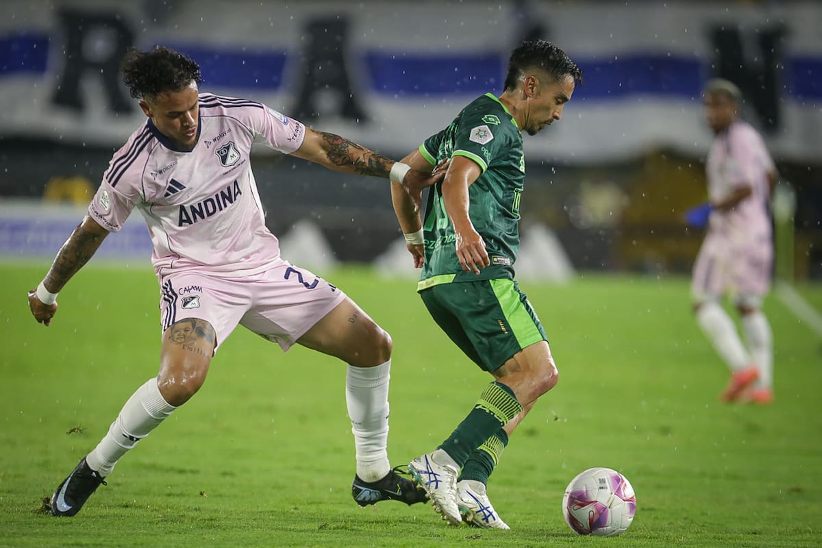 Bogotá. Octubre 21 de 2025. Millonarios FC enfrenta a Atlético Bucaramanga, por encuentro válido de la Liga BetPlay II 2025 de la fecha 16, en el Estadio Nemesio Camacho El Campín. (Colprensa - Cristian Bayona)