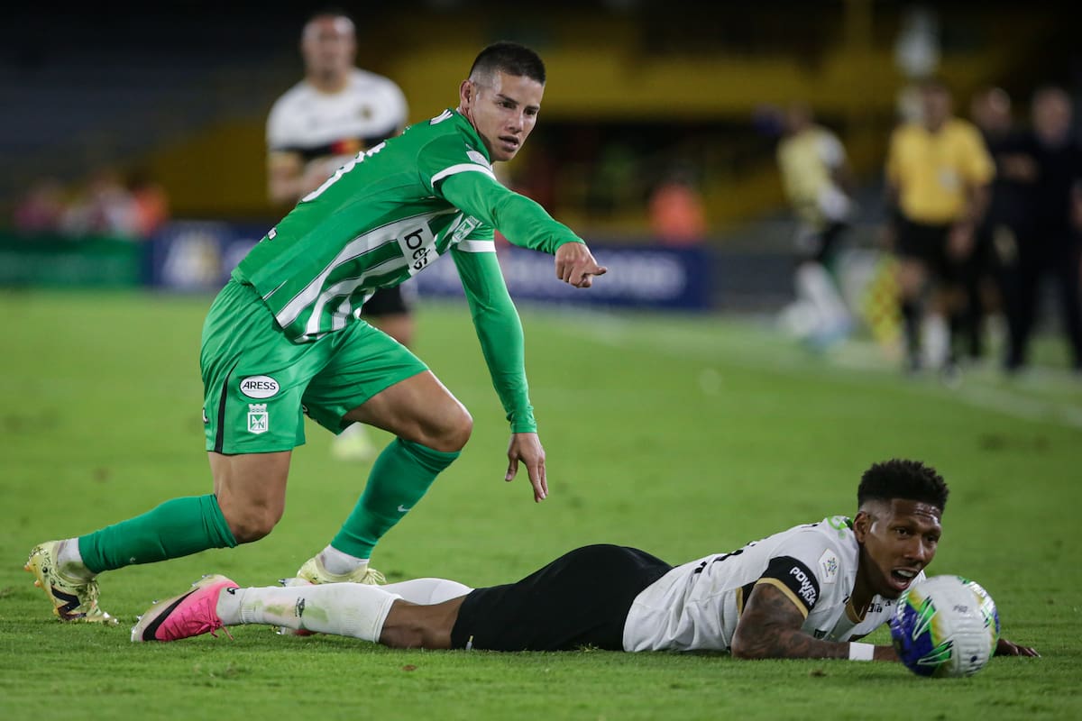 Bogotá. Septiembre 16 de 2026. Internacional de Bogotá enfrenta a Atlético Nacional, por encuentro válido de la fecha 13 de la Liga BetPlay ll 2026, en el Estadio Nemesio Camacho El Campín. (Colprensa - Cristian Bayona).