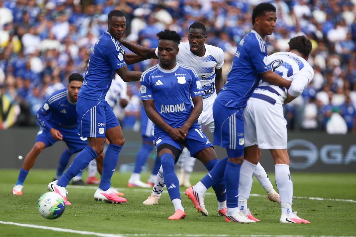 Bogotá. Septiembre 19 de 2026. Millonarios enfrenta a Boyacá Chico, por encuentro válido de la Liga BetPlay II 2026 de la fecha 11 en el Estadio Nemecio Camacho El Campin. (Colprensa - Lina Gasca).