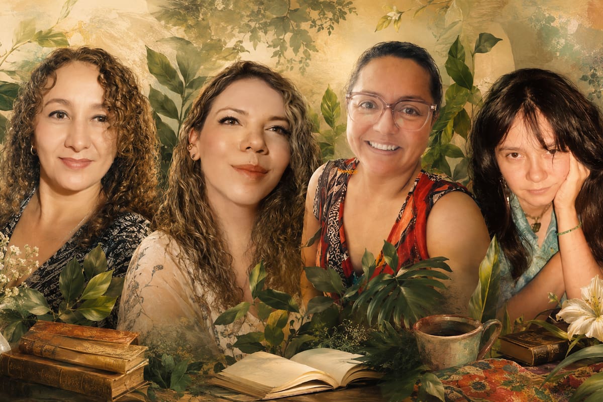 Liliana Beltrán, Natalia Londoño, Tania Meneses y Angélica María Becerra han encontrado en la poesía una manera de nombrar lo íntimo y lo colectivo. El próximo 5 de septiembre sus voces confluirán en Ulibro.