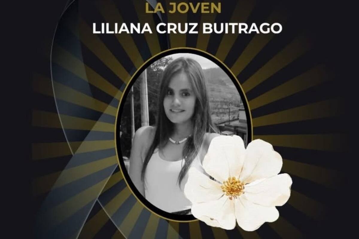 Liliana Cruz Buitrago, de 25 años, se desempeñaba como trabajadora social del municipio de Chiscas, Boyacá. //FOTO TOMADA DEL FACEBOOK DE ÚLTIMAS NOTICIAS.
