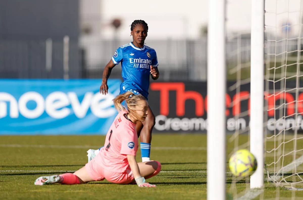 Linda Caicedo lidera al Real Madrid Femenino con golazo y revive en la Liga F tras duro golpe ante el Barcelona. Real Madrid Femenino