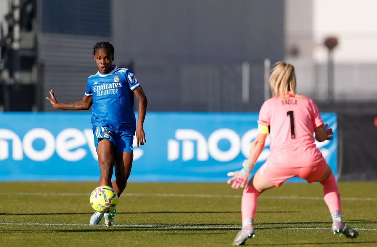 Linda Caicedo lidera al Real Madrid Femenino con golazo y revive en la Liga F tras duro golpe ante el Barcelona. Foto: Real Madrid Femenino
