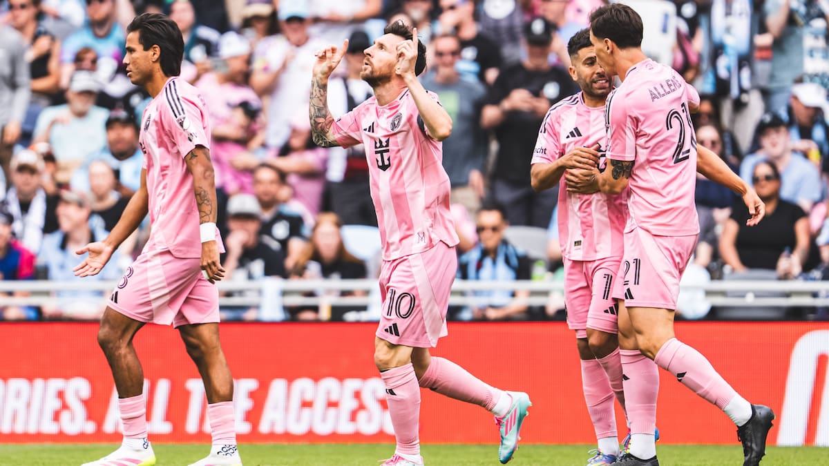 Lionel Messi sigue rompiendo marcas en el Inter Miami. Foto: Inter Miami.