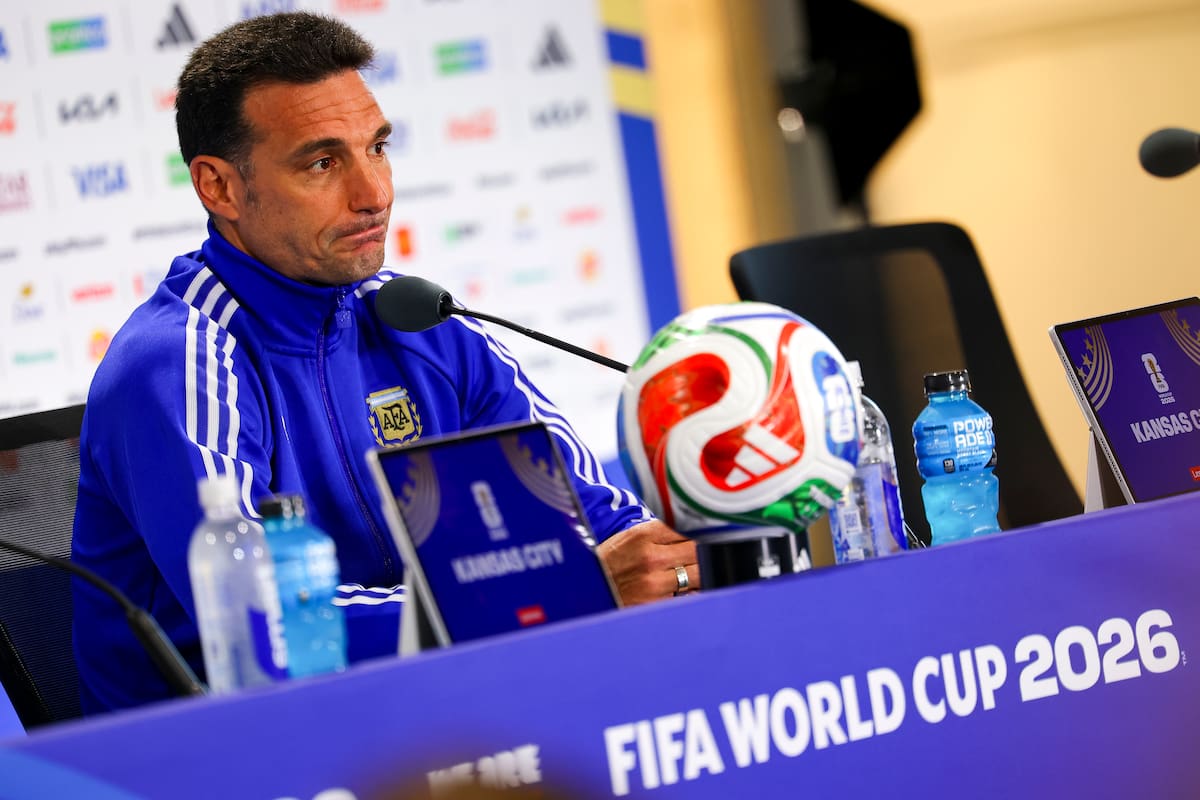 El seleccionador de Argentina, Lionel Scaloni. //Foto, EFE: CHRISTOPHER NEUNDORF