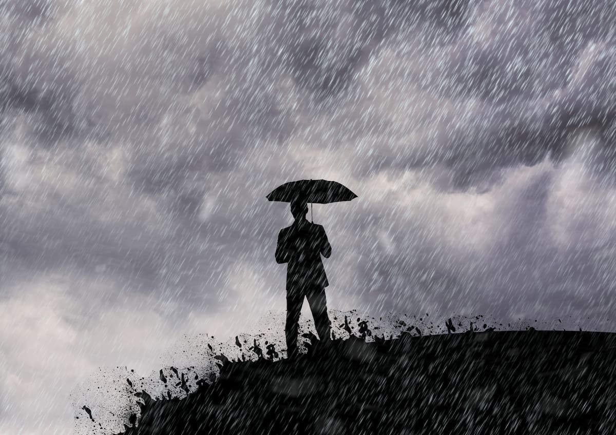 Por qué seis de cada 10 personas pierden el ánimo cuando llueve.