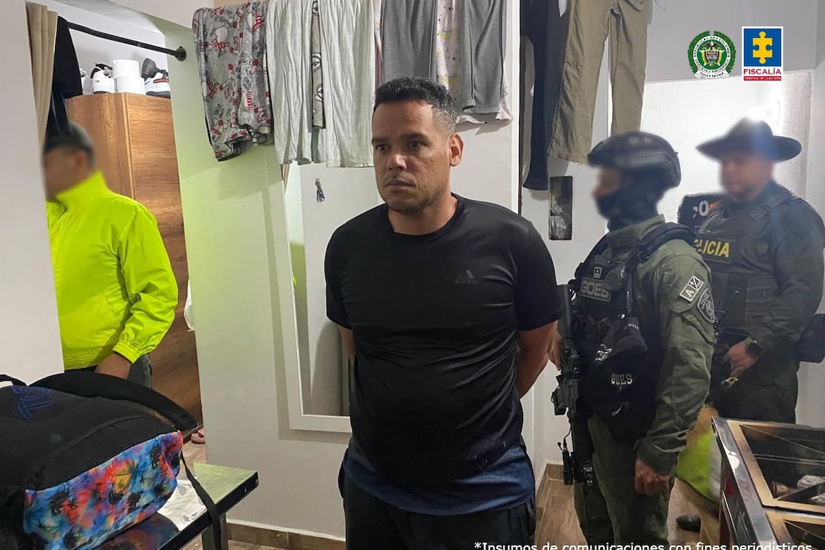 Lo buscaba la Interpol: este es el peligroso capo del ‘Tren de Aragua’ que se escondía en Piedecuesta