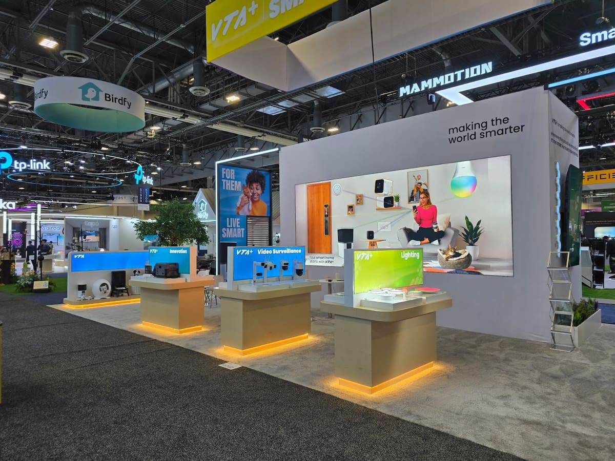 Lo que VTA+ llevó al CES 2026 podría cambiar la forma en que protege su casa. Foto suministrada/VANGUARDIA