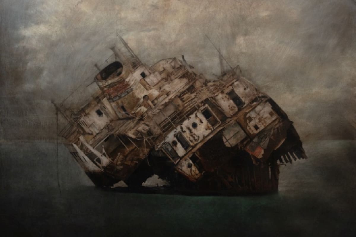 Los barcos encallados de Hernando Alzate llegan a Bogotá cargados de memoria y poesía. Foto suministrada/VANGUARDIA