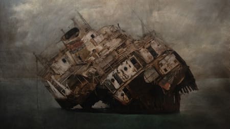 Los barcos encallados de Hernando Alzate llegan a Bogotá cargados de memoria y poesía
