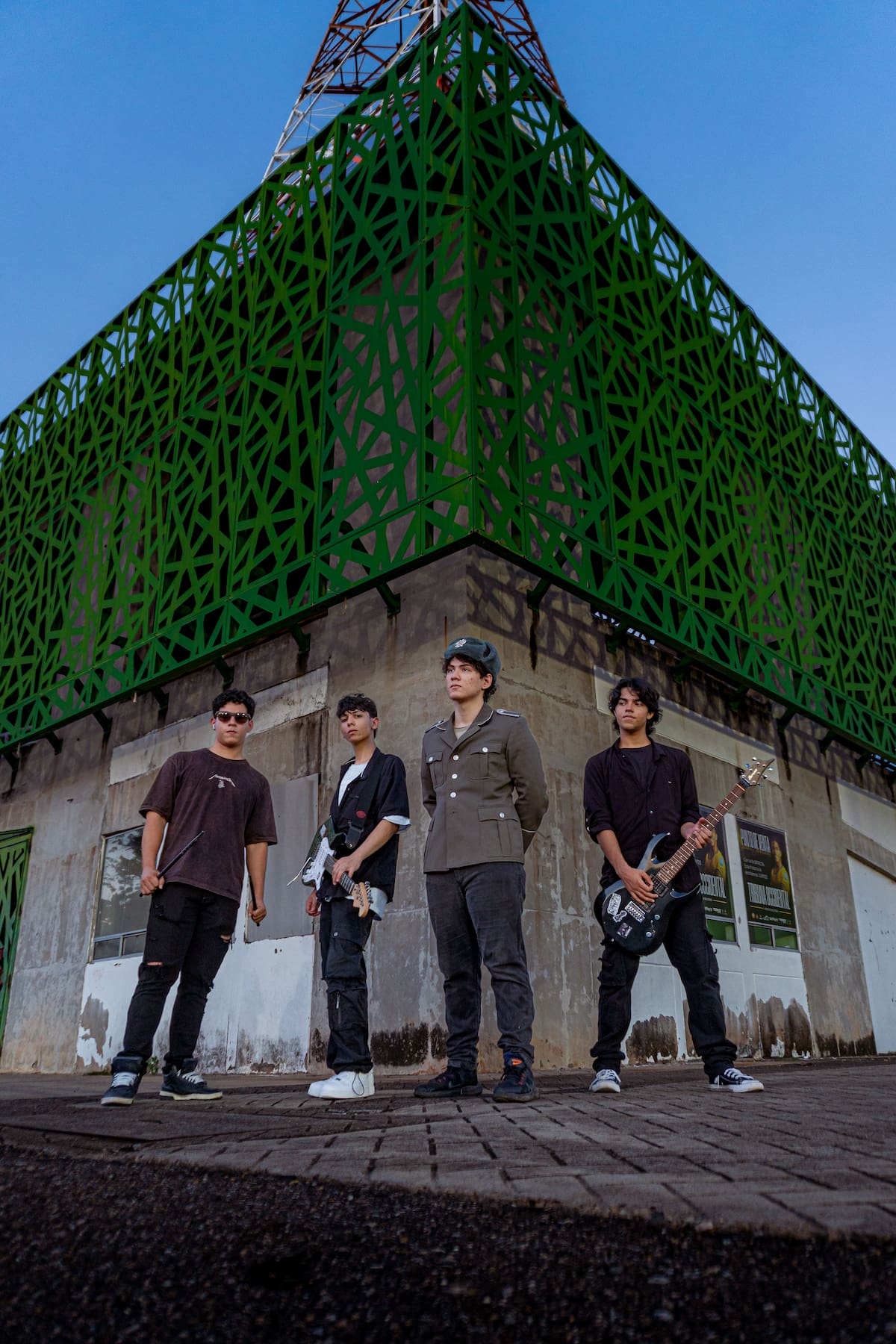 Los Contemplativos: rock post-soviético nacido entre el calor de Barrancabermeja y la nostalgia de Moscú. Foto: Víctor Benitez.