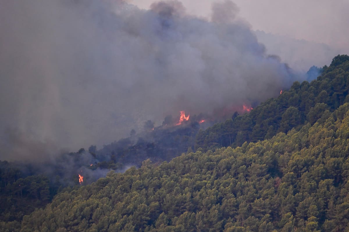 Los incendios forestales queman en España 172.400 hectáreas en lo que va de año. | Foto: Foto Efe.