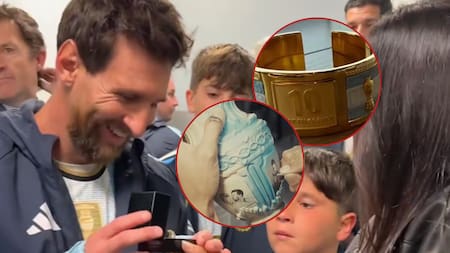 Los increíbles regalos que recibió Messi de la Conmebol: hubo uno para Antonela y otro que sorprendió al ‘10′